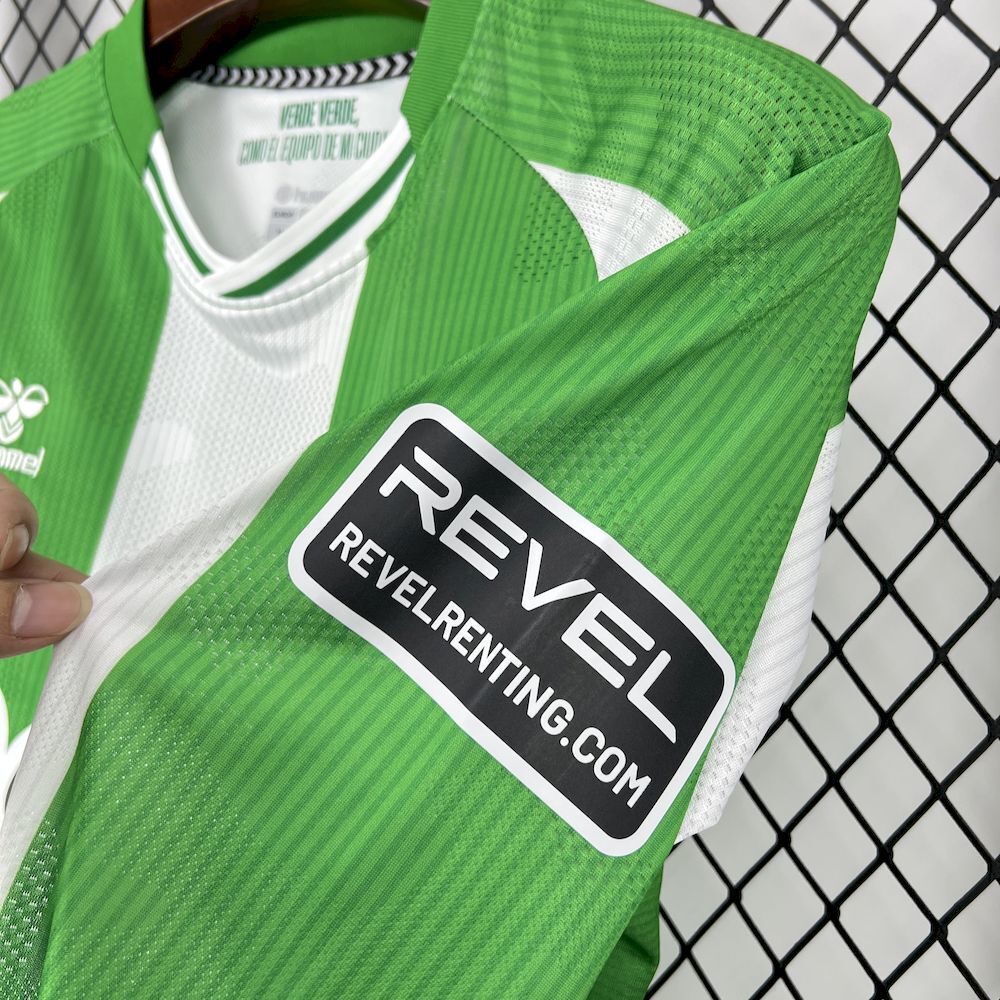 Maillot Domicile Long Sleeve Manches Longues Real Betis 2025-2026