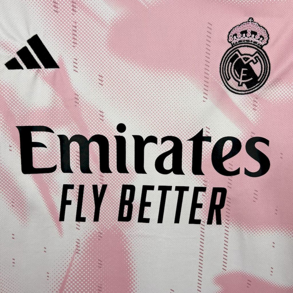 Maillot Pink White Real Madrid 2024