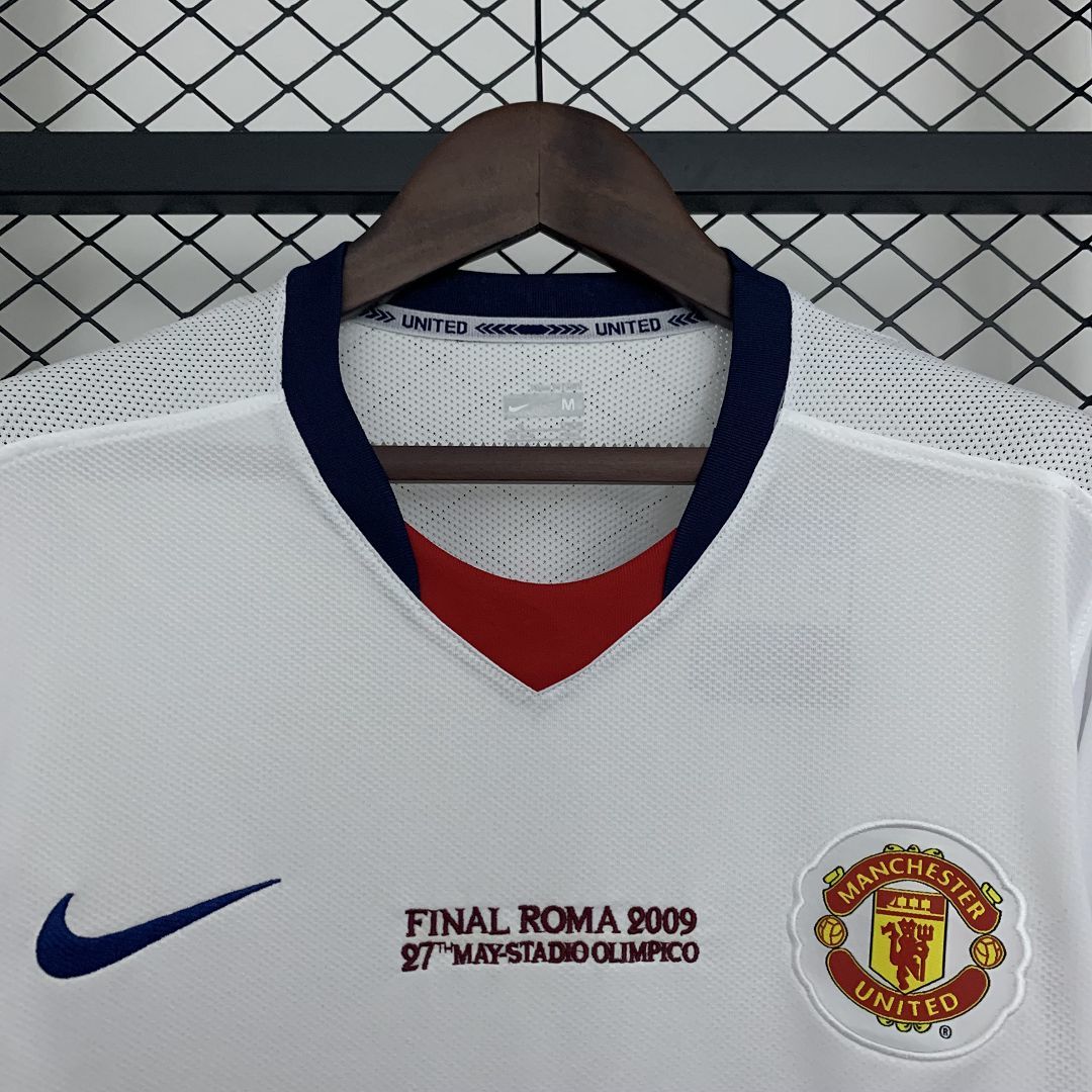Maillot Exterieur Retro Manche Longue Manchester United 2008-2009