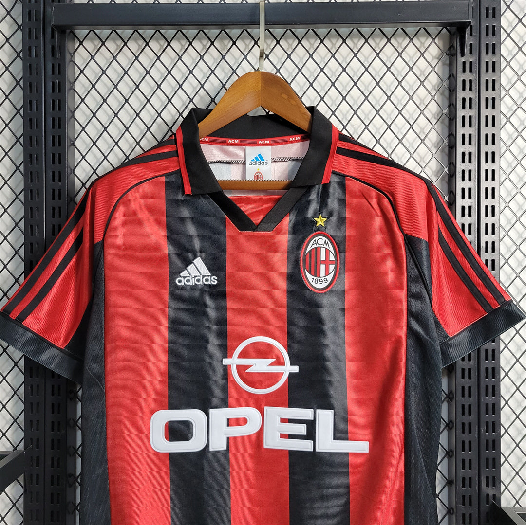 Maillot Domicile Retro AC Milan 1998-1999