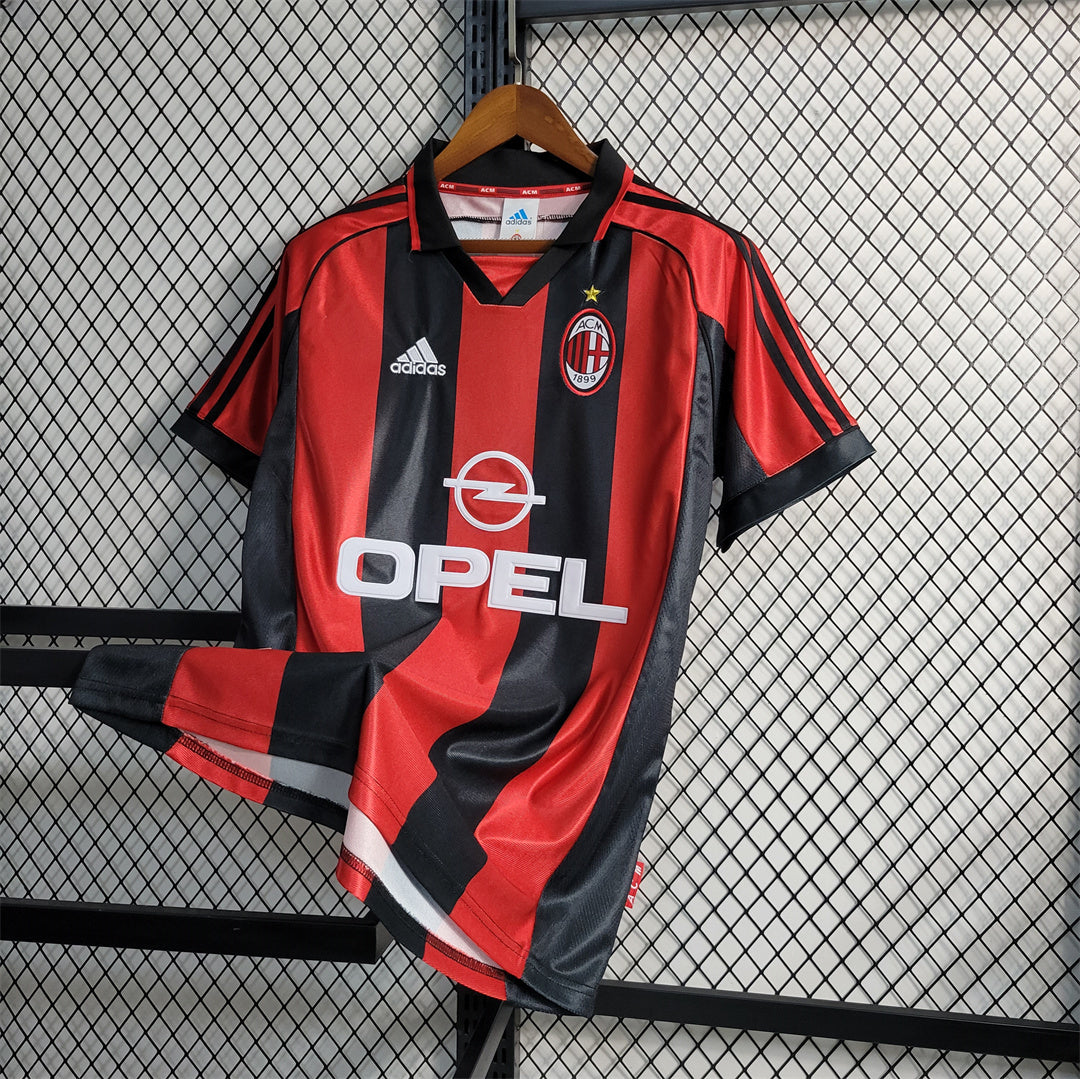 Maillot Domicile Retro AC Milan 1998-1999