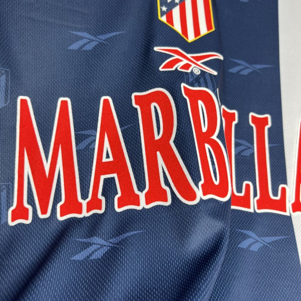 Maillot Exterieur Retro Vintage Atletico Madrid 1998-1999