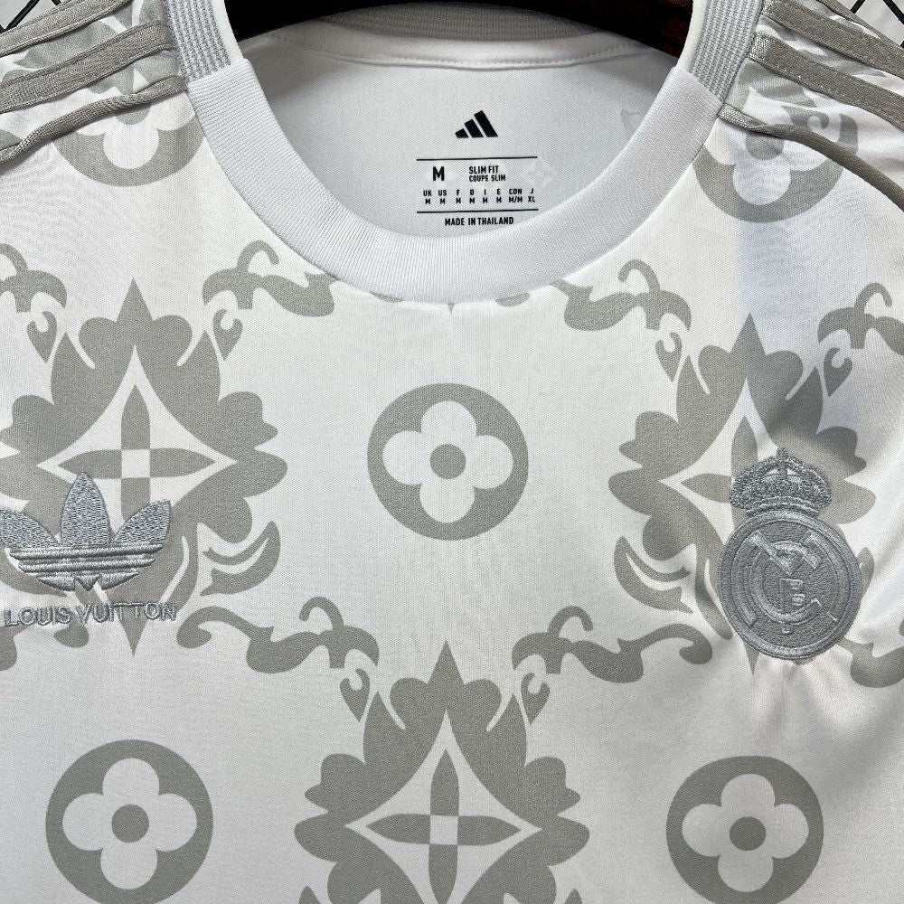 Maillot LV Collab White Real Madrid 2025-2026