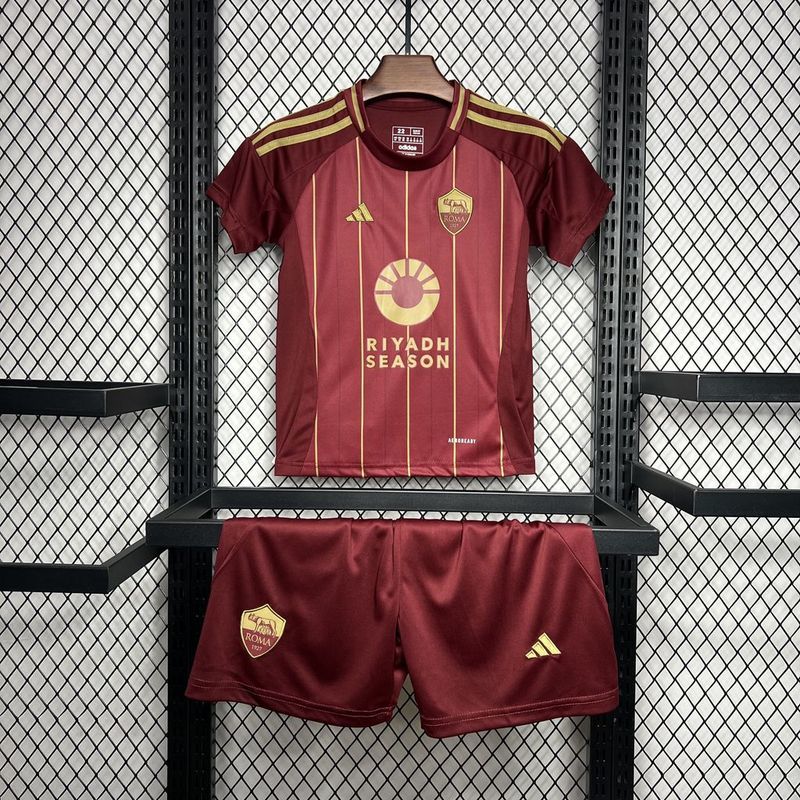 Ensemble AS Roma Domicile Enfant 2024-2025