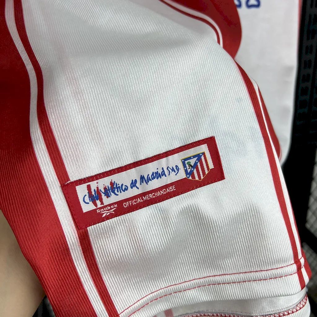 Maillot Domicile Retro Vintage Atletico Madrid 1999-2000