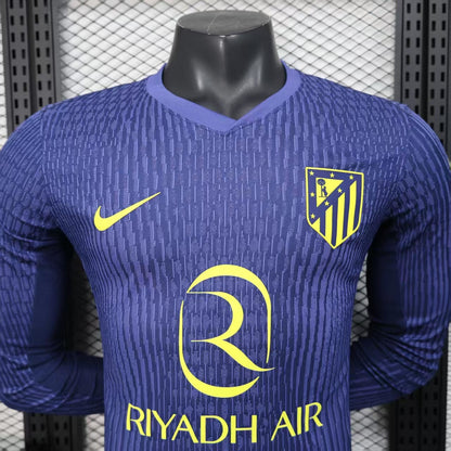 Maillot Exterieur Long Sleeve Player Manches Longues Atletico Madrid 2025-2026