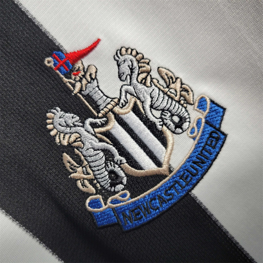 Maillot Domicile Retro Manche Longue Newcastle 1995-1996