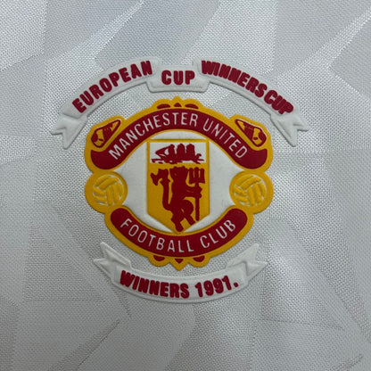 Maillot Exterieur Retro Manchester United 1991