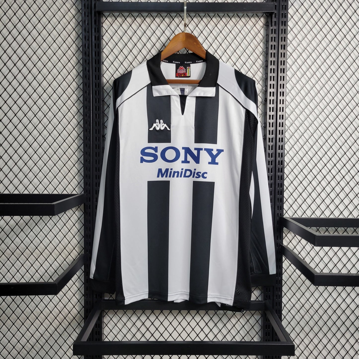Maillot Domicile Retro Manche Longue Juventus 1997