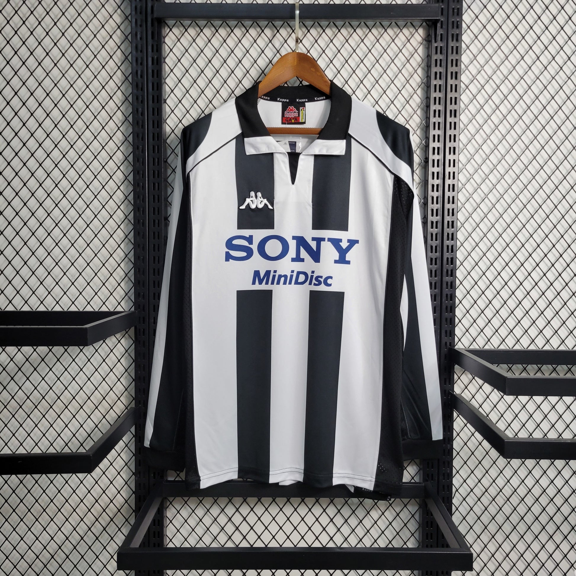 Maillot Domicile Retro Manche Longue Juventus 1997