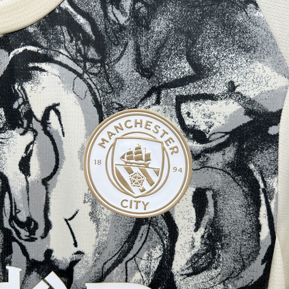 Maillot Edition Spéciale Gris Manchester City 2025-2026