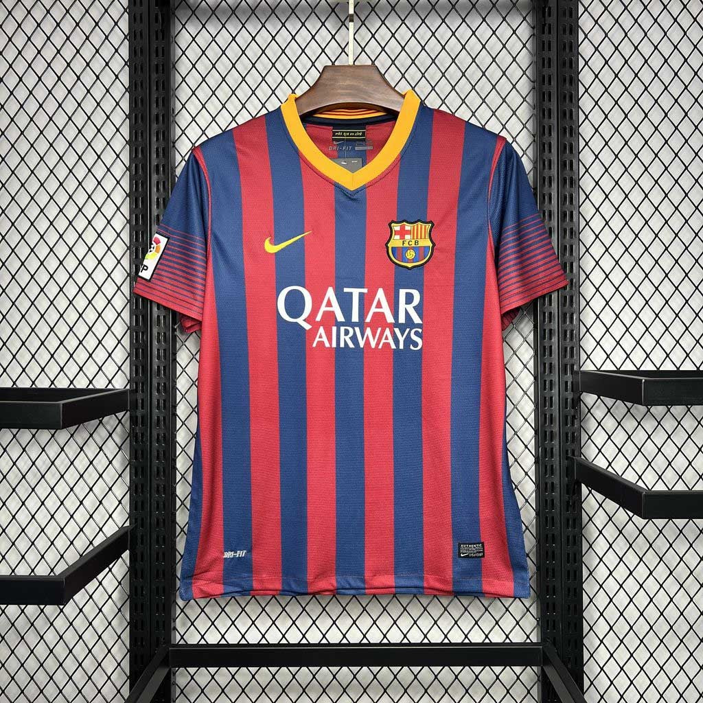 Maillot Domicile Retro Vintage Sport FC Barcelone 2013-2014