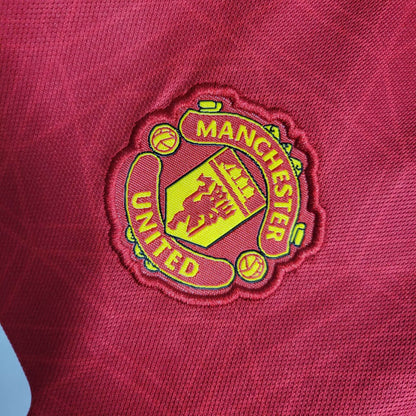 Ensemble Manchester United Domicile Manche Longue Enfant 2023-2024