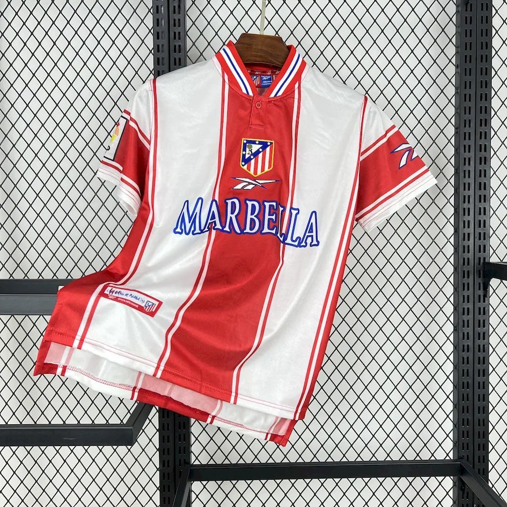 Maillot Domicile Retro Vintage Atletico Madrid 1999-2000