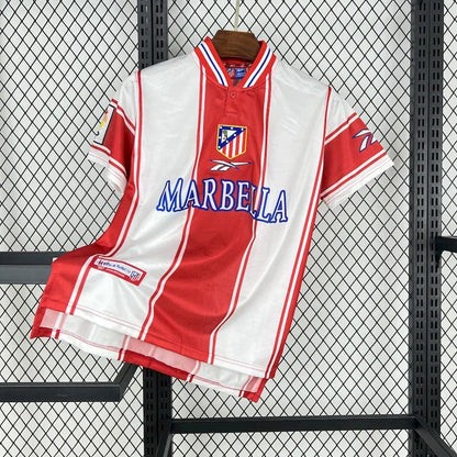 Maillot Domicile Retro Vintage Atletico Madrid 1999-2000