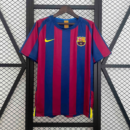 Maillot Domicile Retro Vintage FC Barcelone 2005-2006