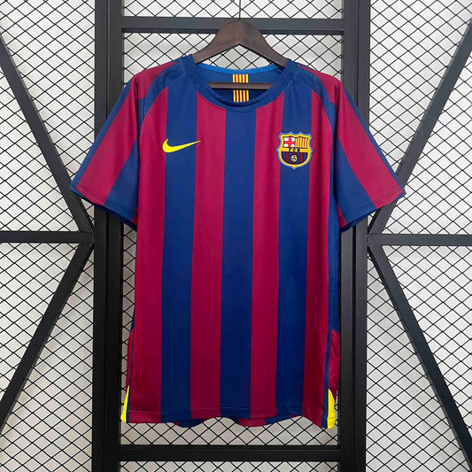 Maillot Domicile Retro Vintage FC Barcelone 2005-2006