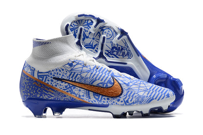 Nike Air Zoom Mercurial Superfly 9 Elite CR7 Blue Gold