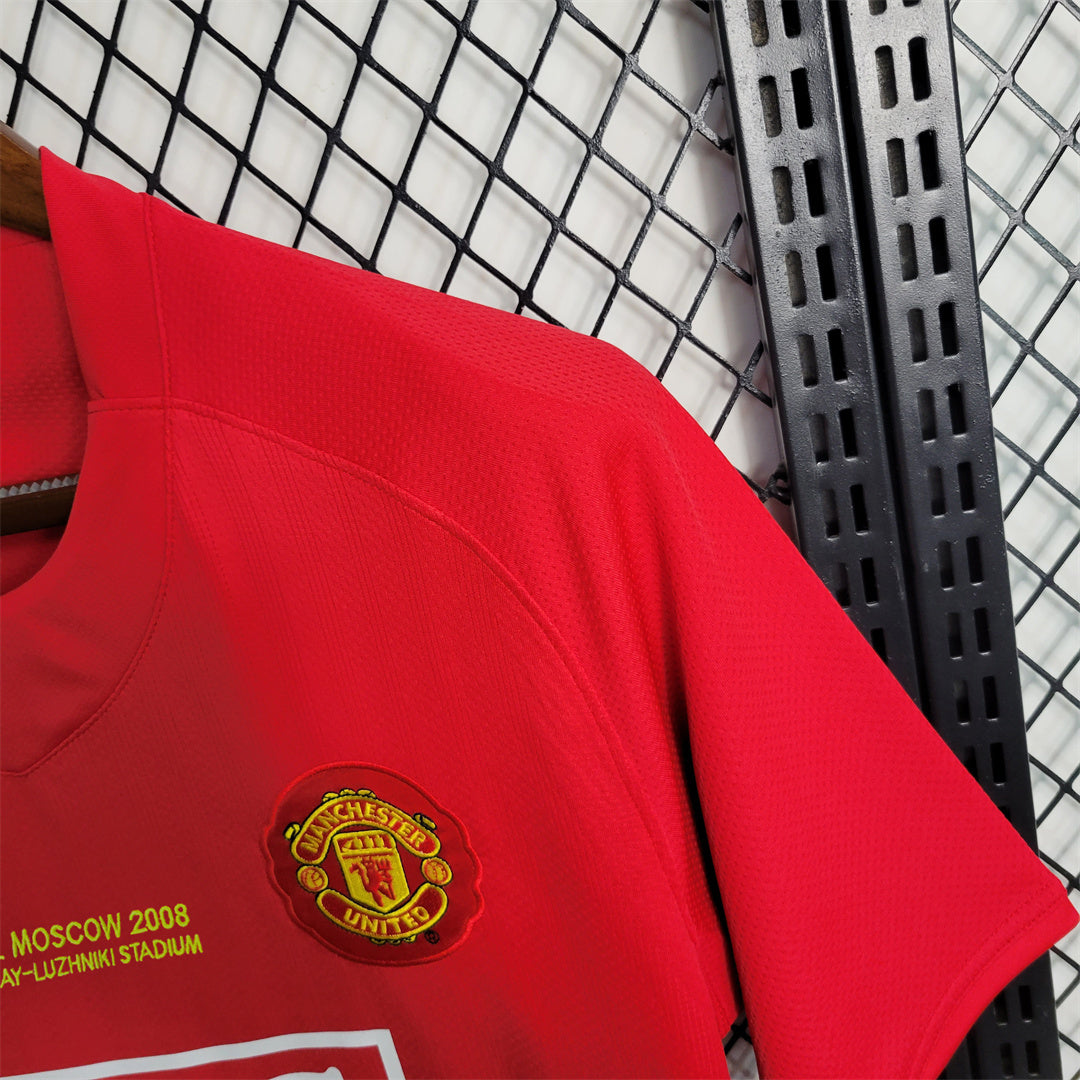 Maillot Domicile Retro Manchester United 2007-2008