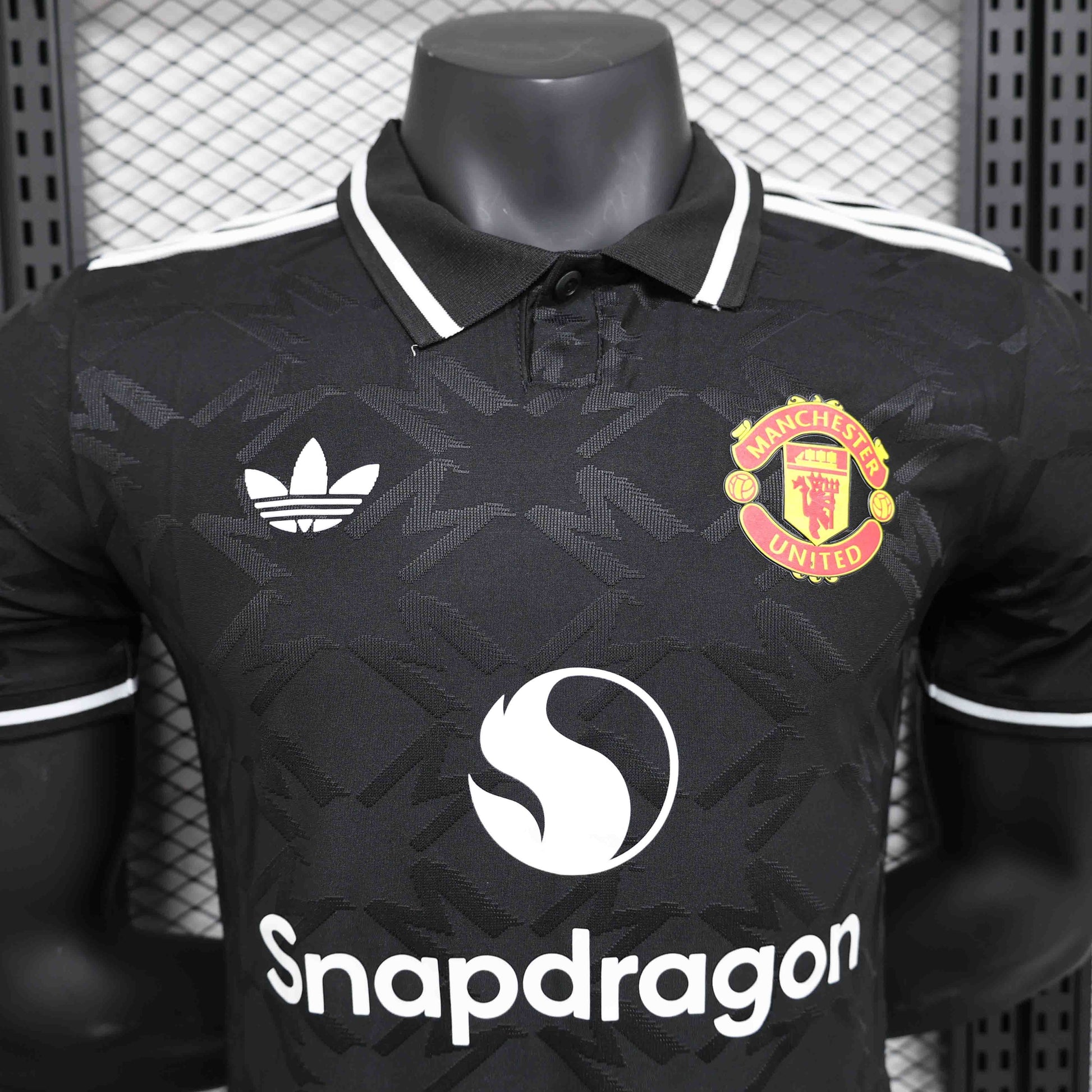 Maillot Edition Spéciale Noir Player Manchester United 2024-2025