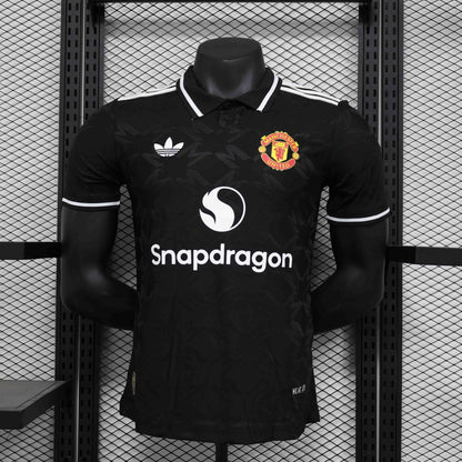Maillot Edition Spéciale Noir Player Manchester United 2024-2025