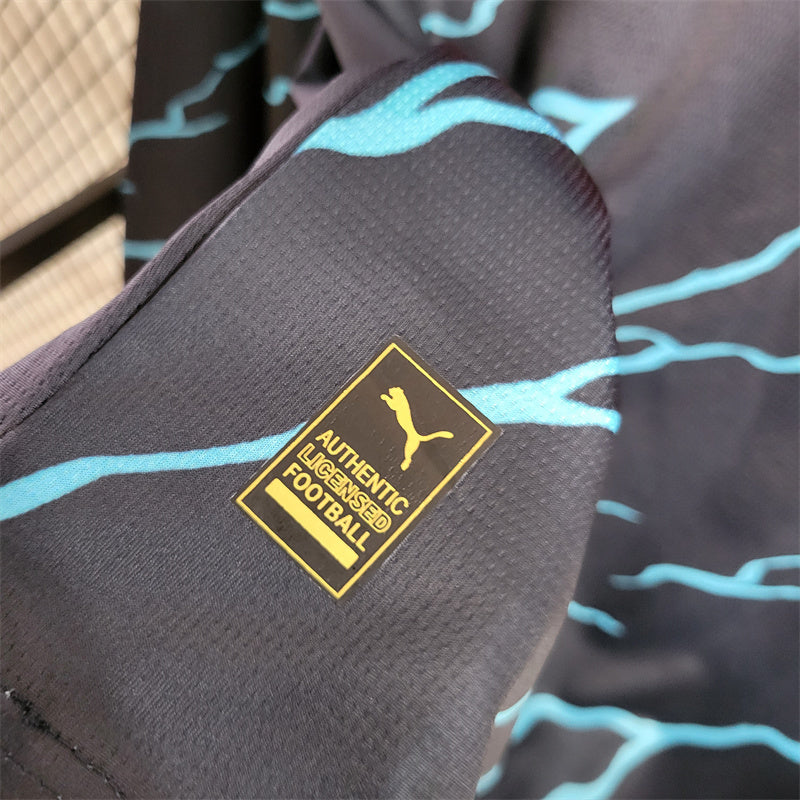 Maillot Exterieur Manche Longue Manchester City 2023-2024