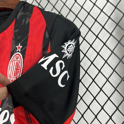 Maillot Domicile AC Milan 2025-2026