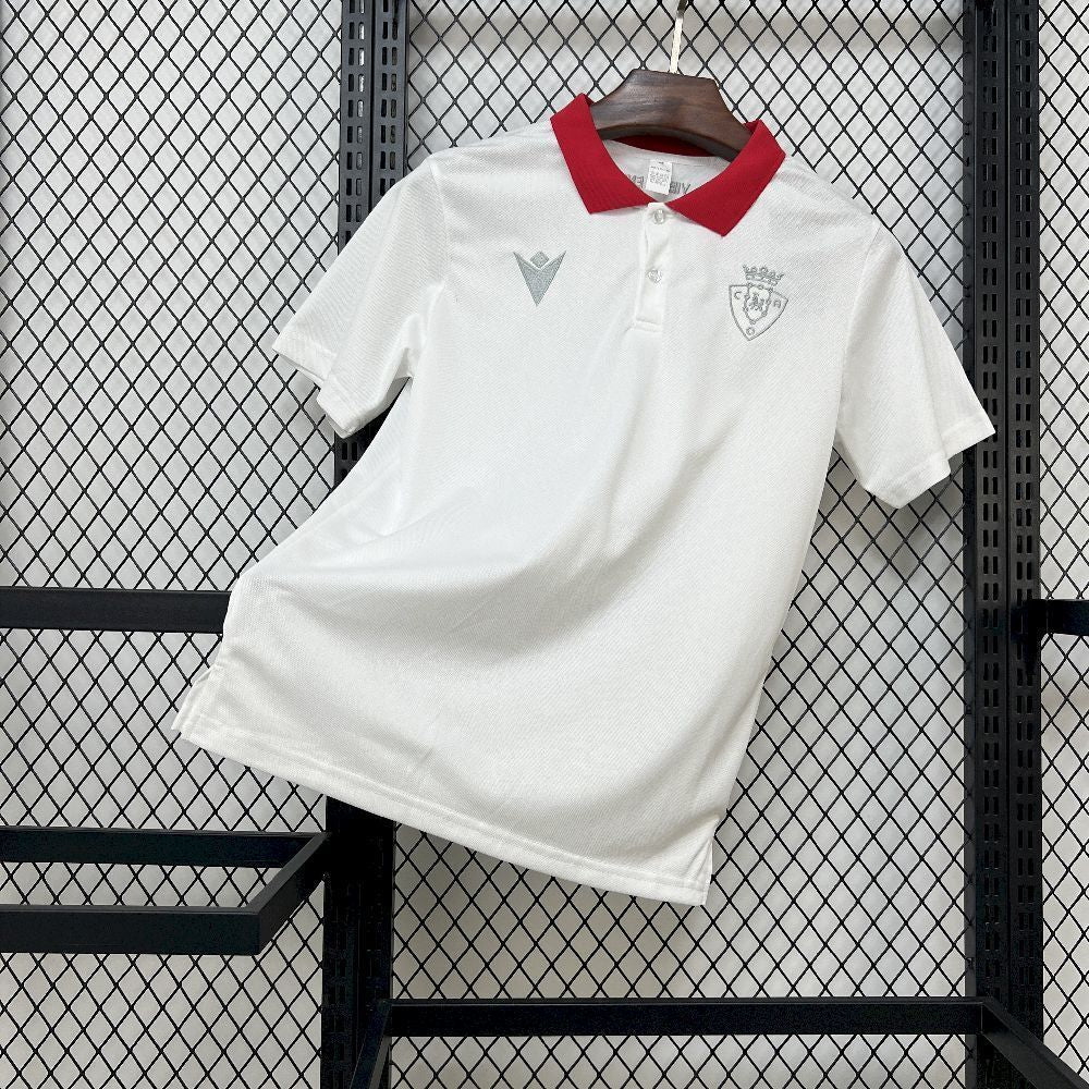 Maillot White POLO Osasuna 2025-2026