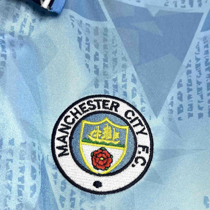 Maillot Domicile Retro Manchester City 2089-2090
