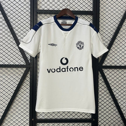Maillot Exterieur Retro Manchester United 2000-2001