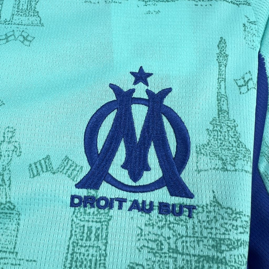 Maillot Gardien Blue Marseille 2025-2026