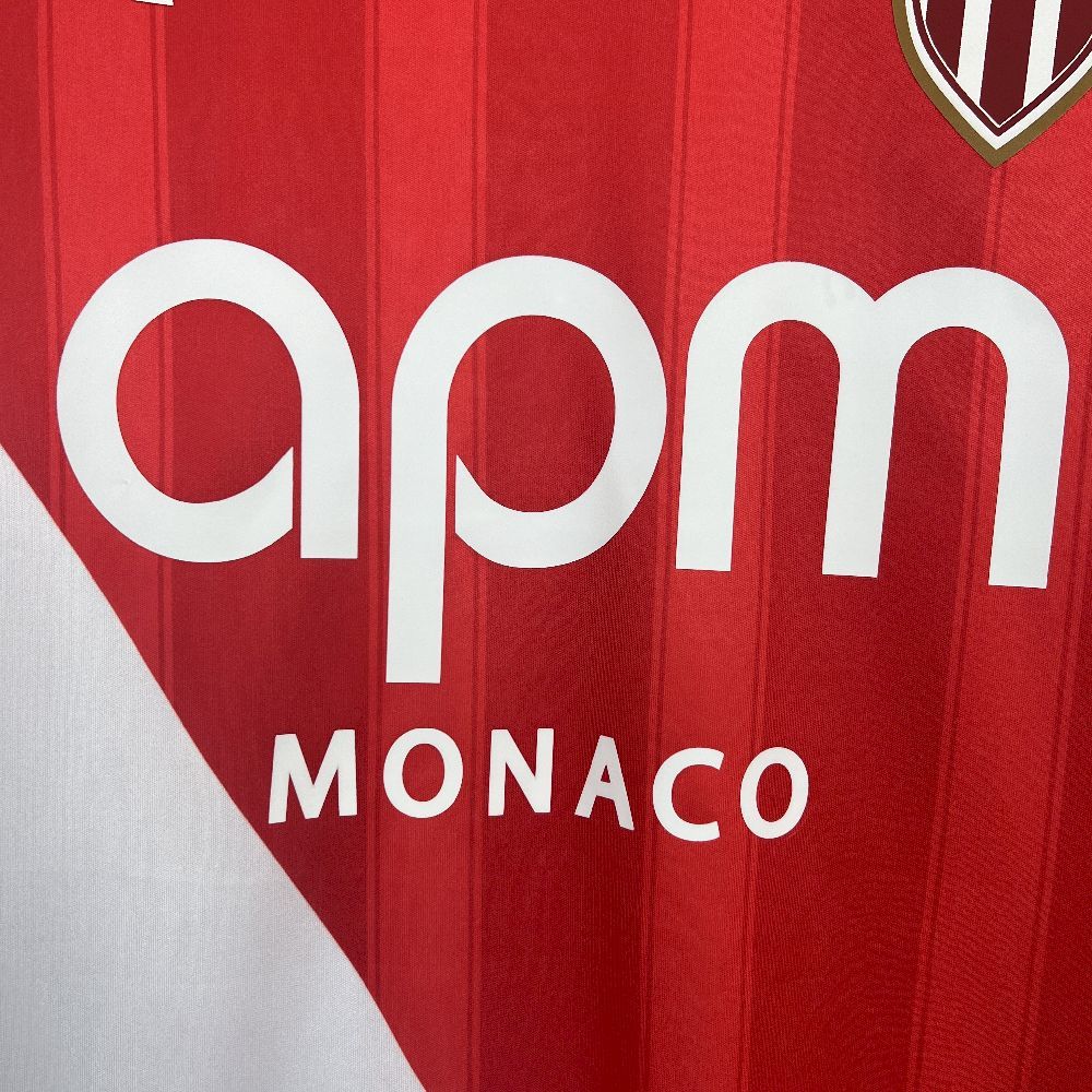 Maillot Domicile AS Monaco 2025-2026