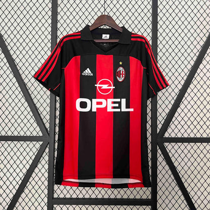 Maillot Domicile Retro AC Milan 2001-2002