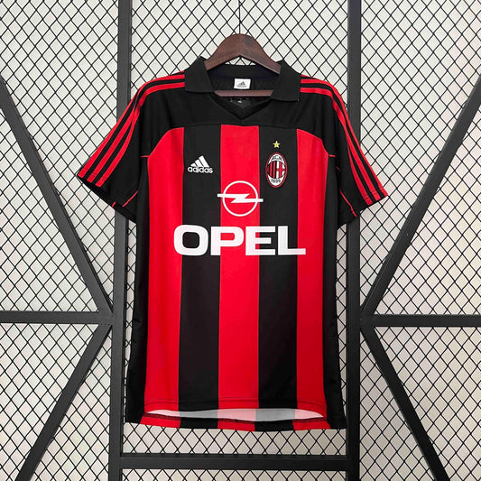 Maillot Domicile Retro AC Milan 2001-2002