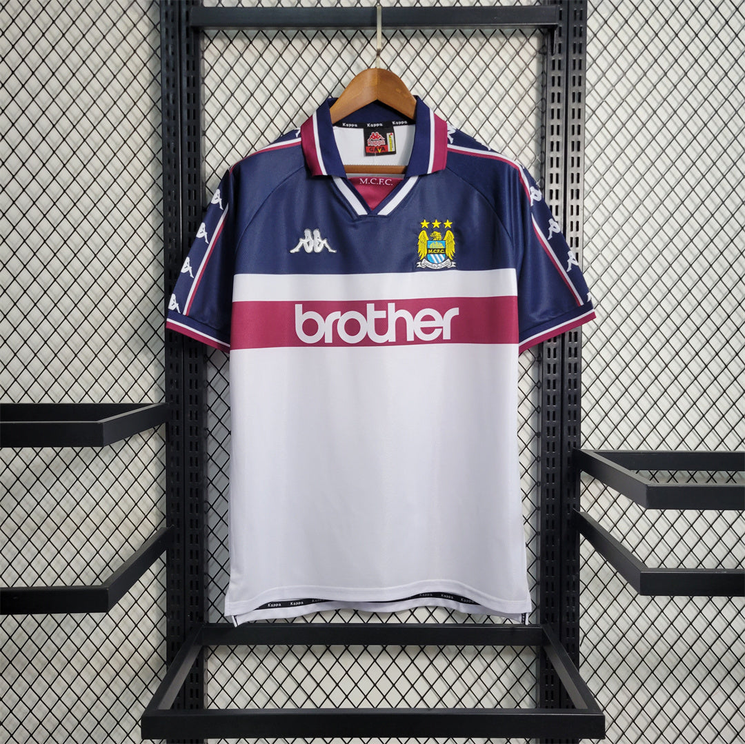 Maillot Exterieur Retro Manchester City 1997-1998