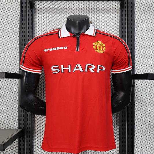 Maillot Domicile Retro Player Manchester United 1998-1999