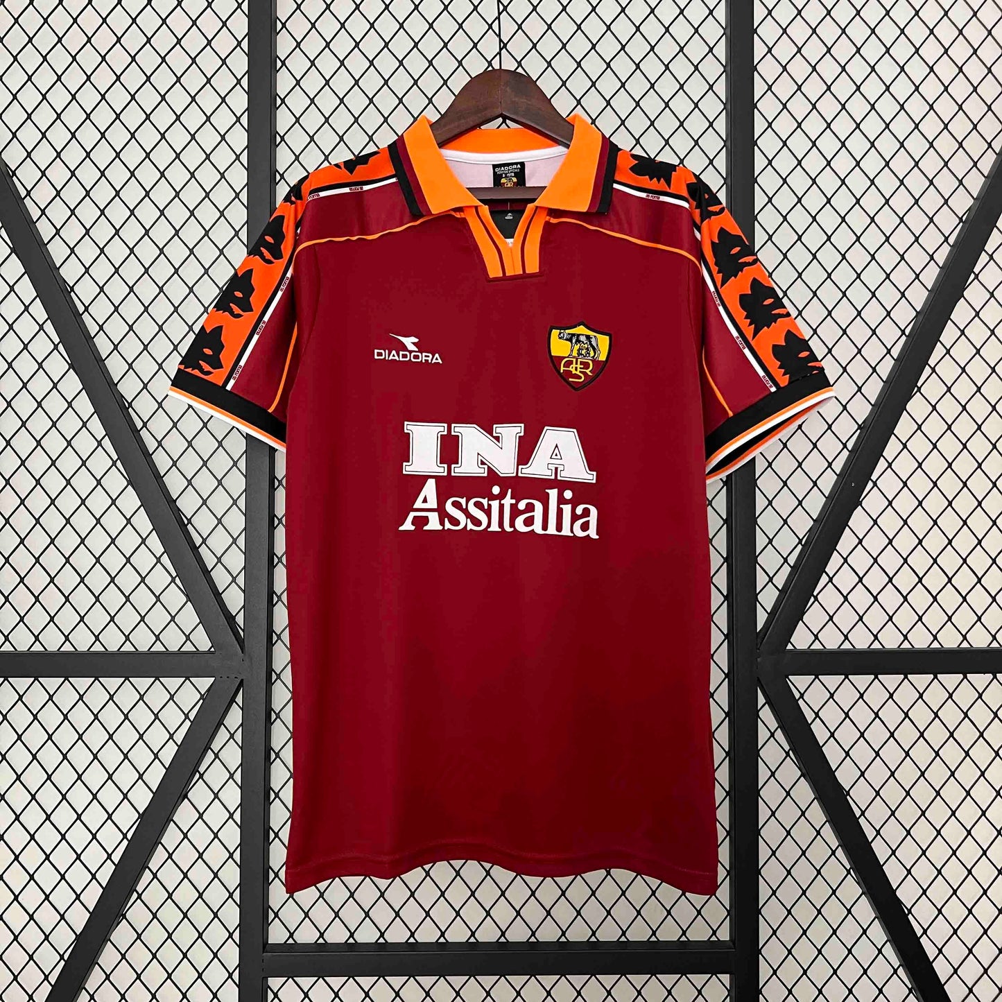 Maillot Domicile Retro AS Roma 1998-1999