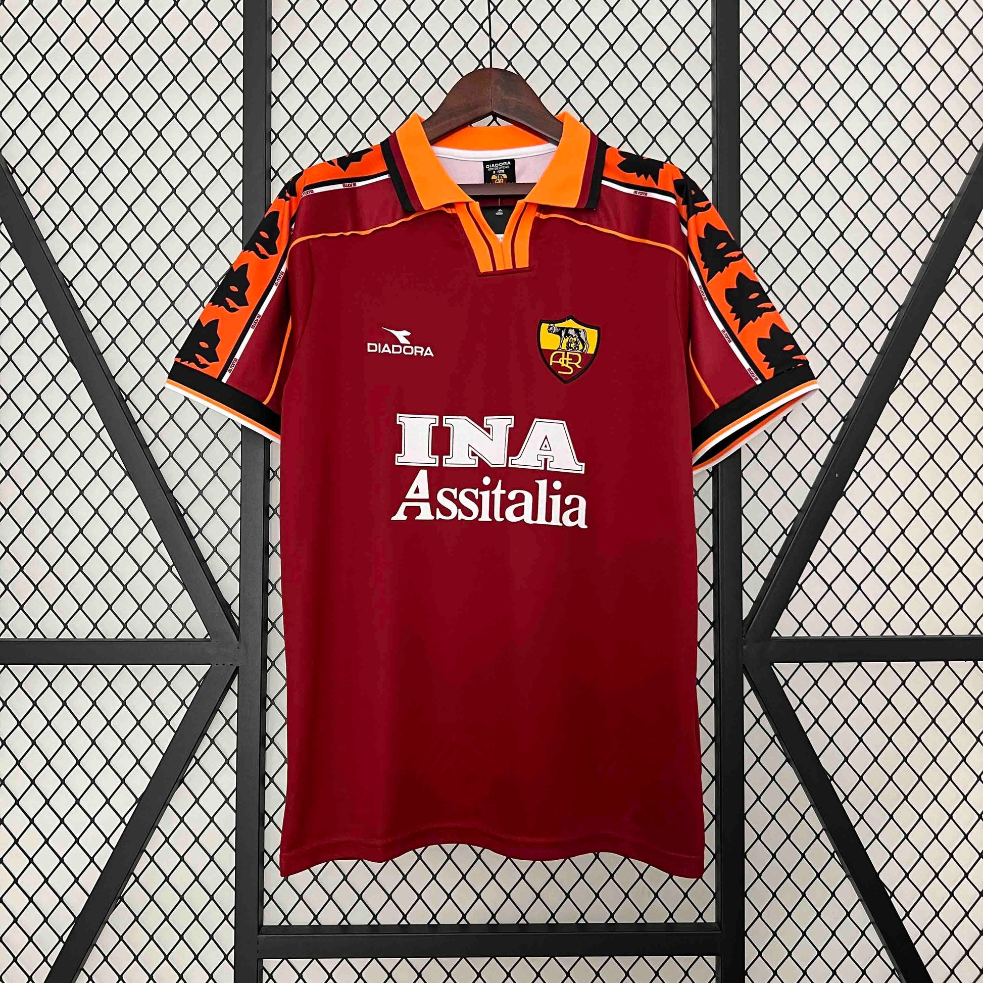 Maillot Domicile Retro AS Roma 1998-1999