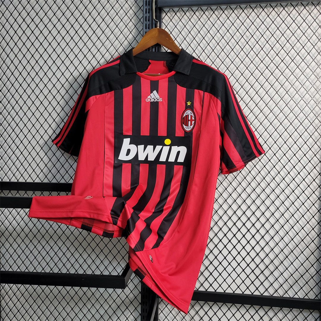 Maillot Domicile Retro AC Milan 2007-2008