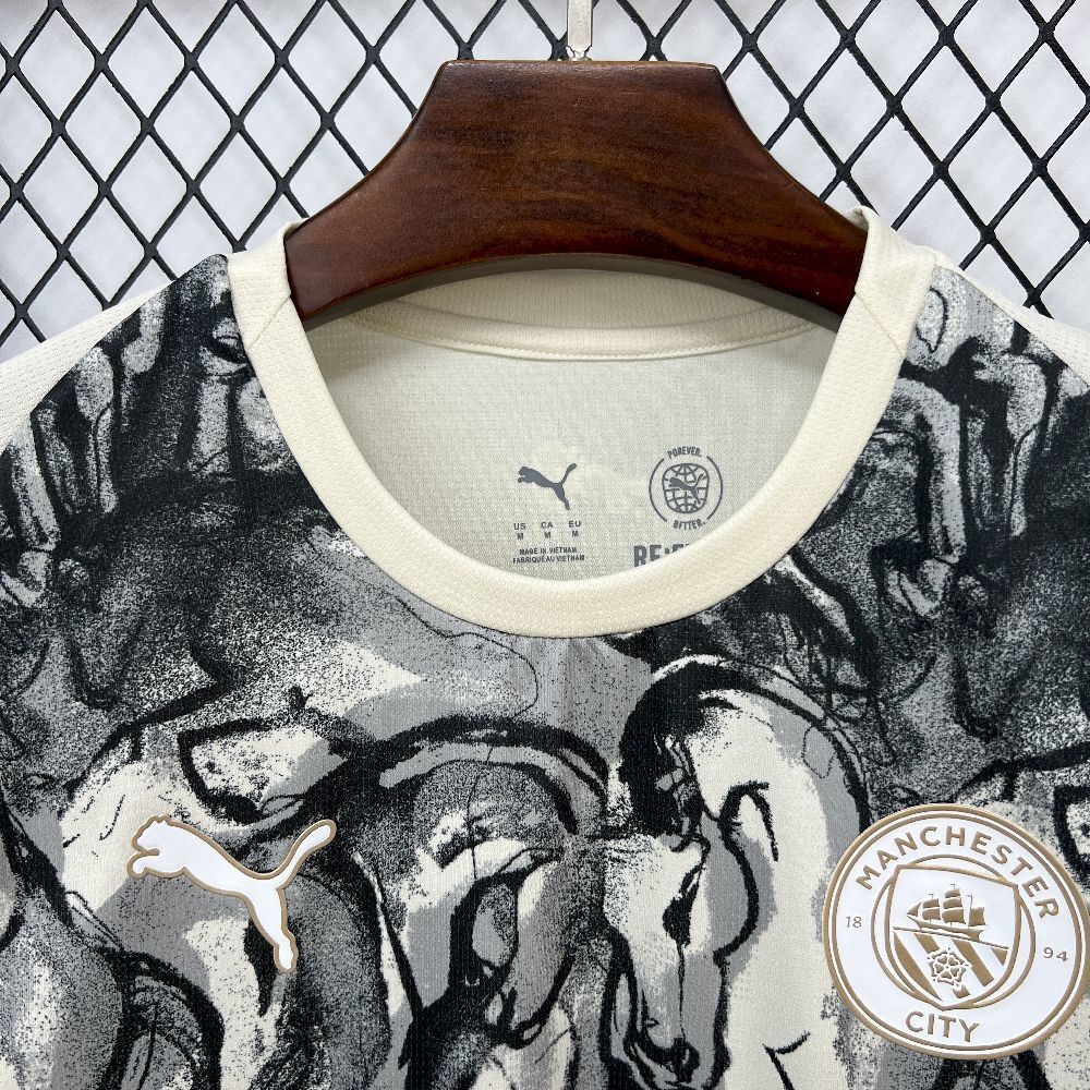 Maillot Edition Spéciale Gris Manchester City 2025-2026