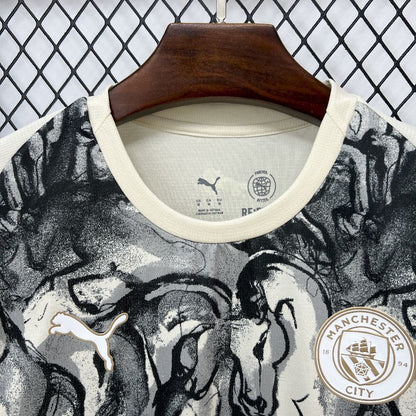 Maillot Edition Spéciale Gris Manchester City 2025-2026