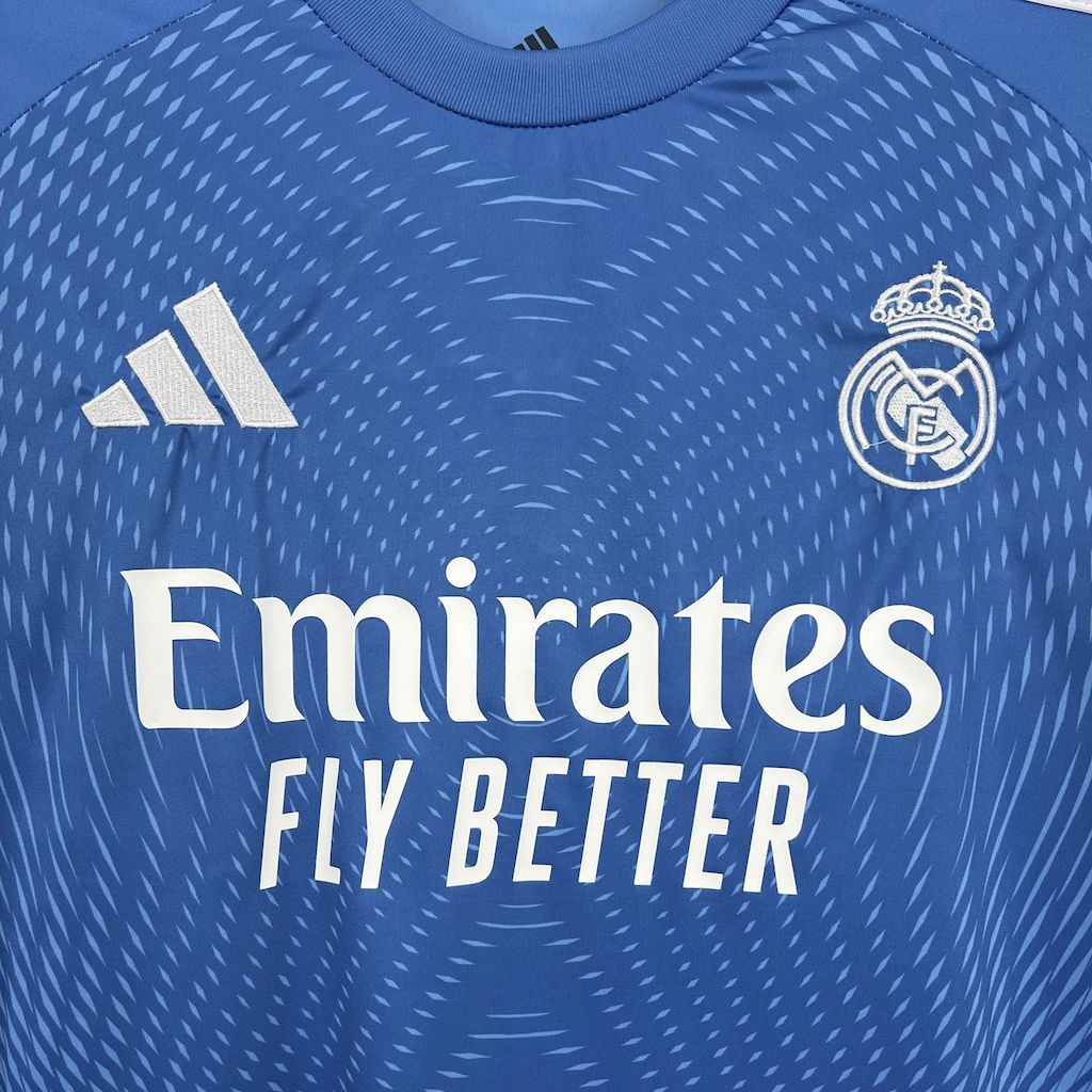 Maillot Gardien Blue Real Madrid 2025-2026