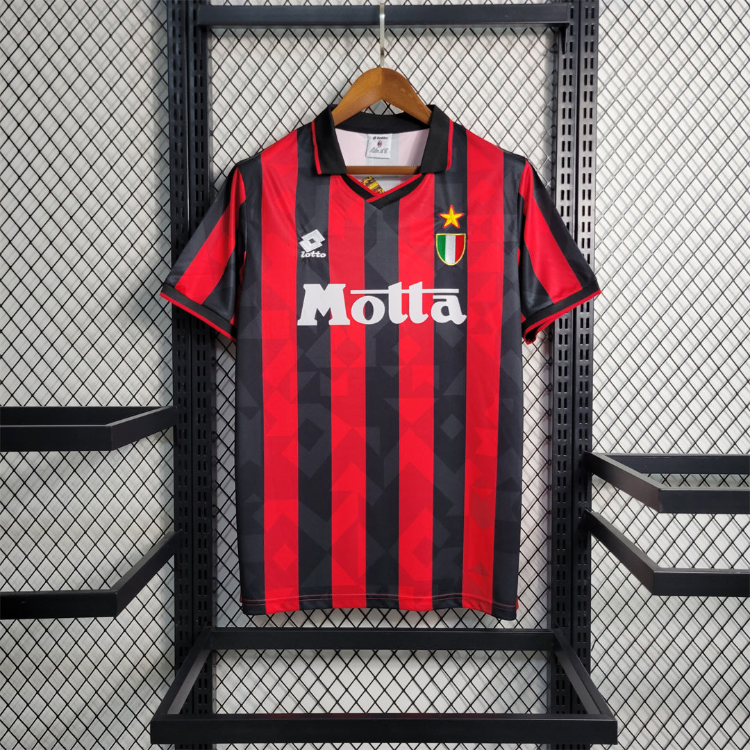 Maillot Domicile Retro AC Milan 1993-1994