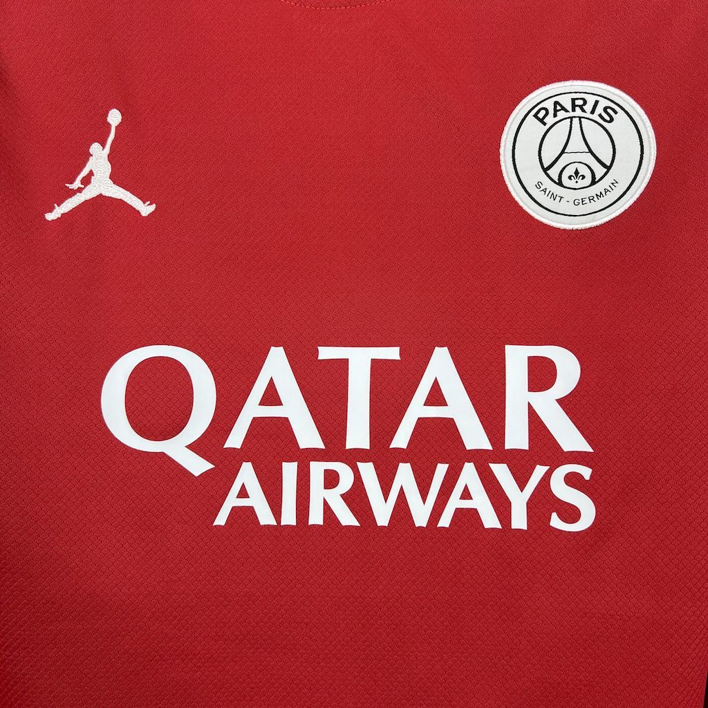 Maillot Gardien Red Long Sleeve Manches Longues PSG 2025-2026