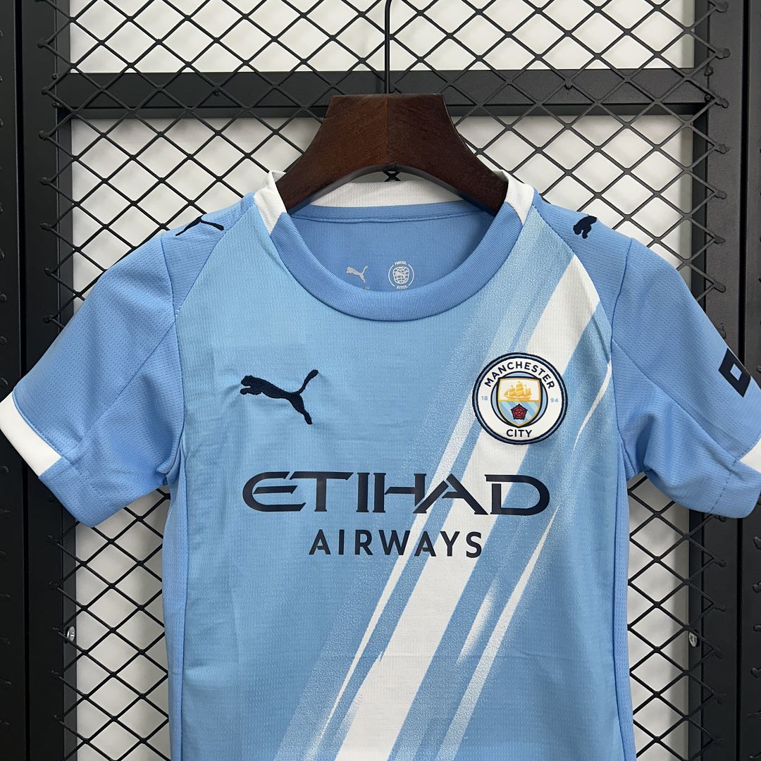 Ensemble Manchester City Domicile Enfant 2025-2026