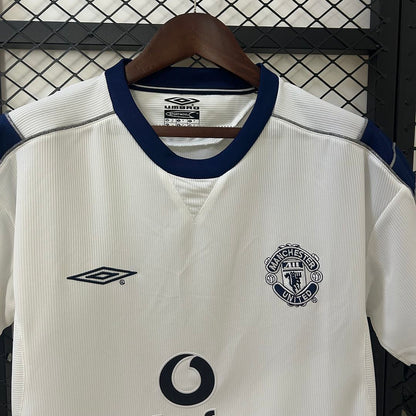 Maillot Exterieur Retro Manchester United 2000-2001