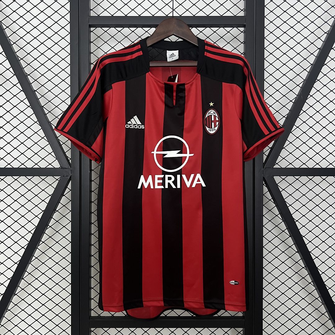 Maillot Domicile Retro AC Milan 2003-2004