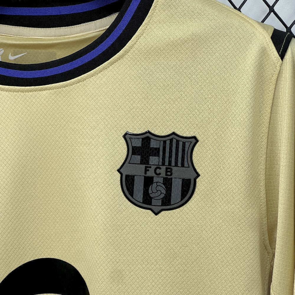Maillot Exterieur Long Sleeve Manches Longues FC Barcelone 2025-2026