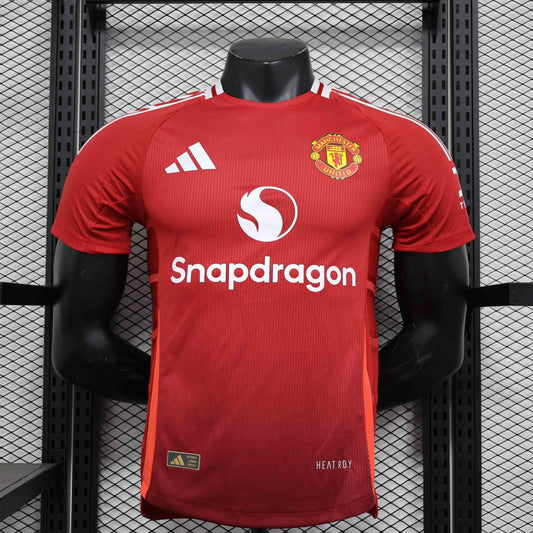 Maillot Domicile Player Manchester United 2024-2025