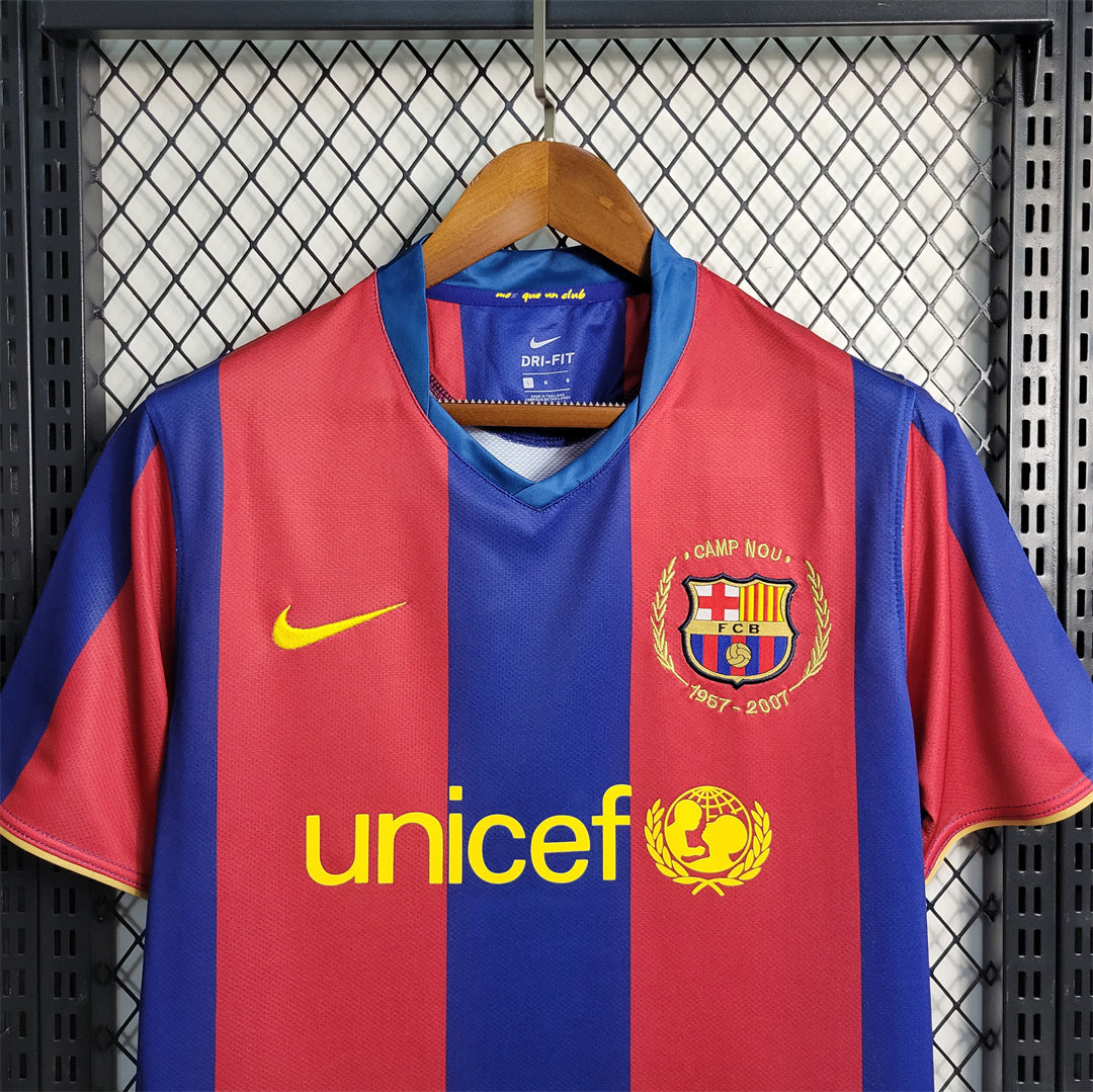 Maillot Domicile FC Barcelone 2007-2008